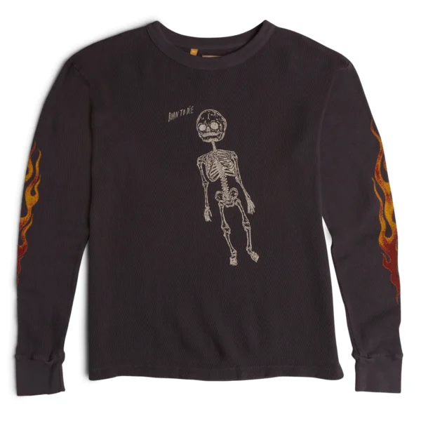 Gallery-Dept-Born-To-Die-Flame-Thermal-Long-Sleeve-T-shirt